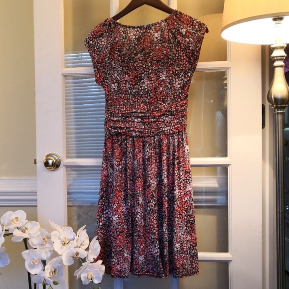 Red and black Jersey dress - Picture 4 of 4